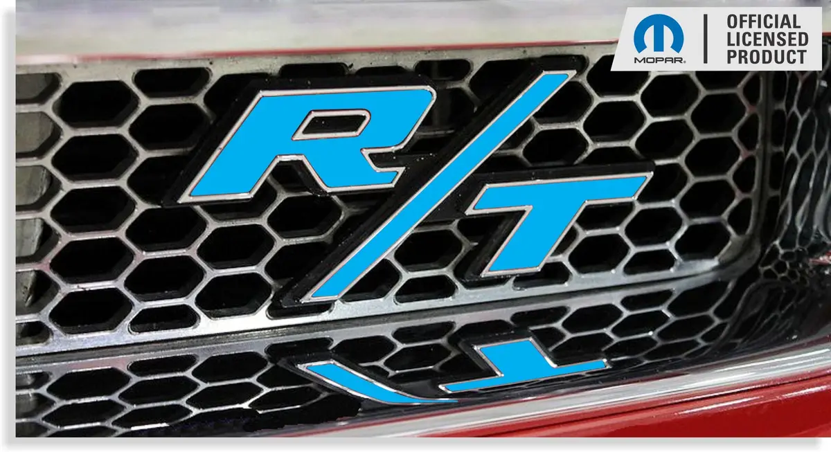 R/T Emblem Inlay Decals - 2011-2014 Charger Daytona R/T 1