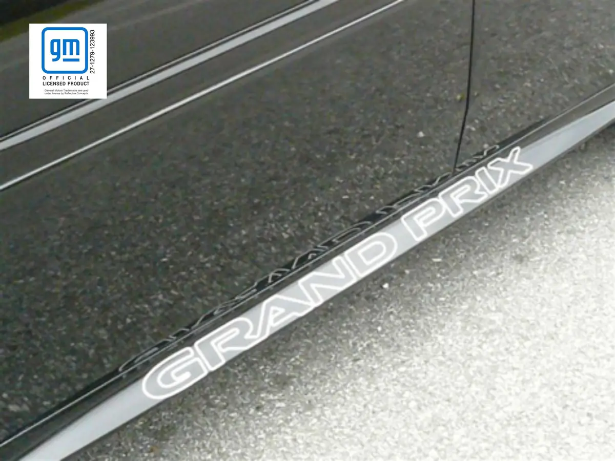 Side Skirt Decals - 04-08 Grand Prix 1