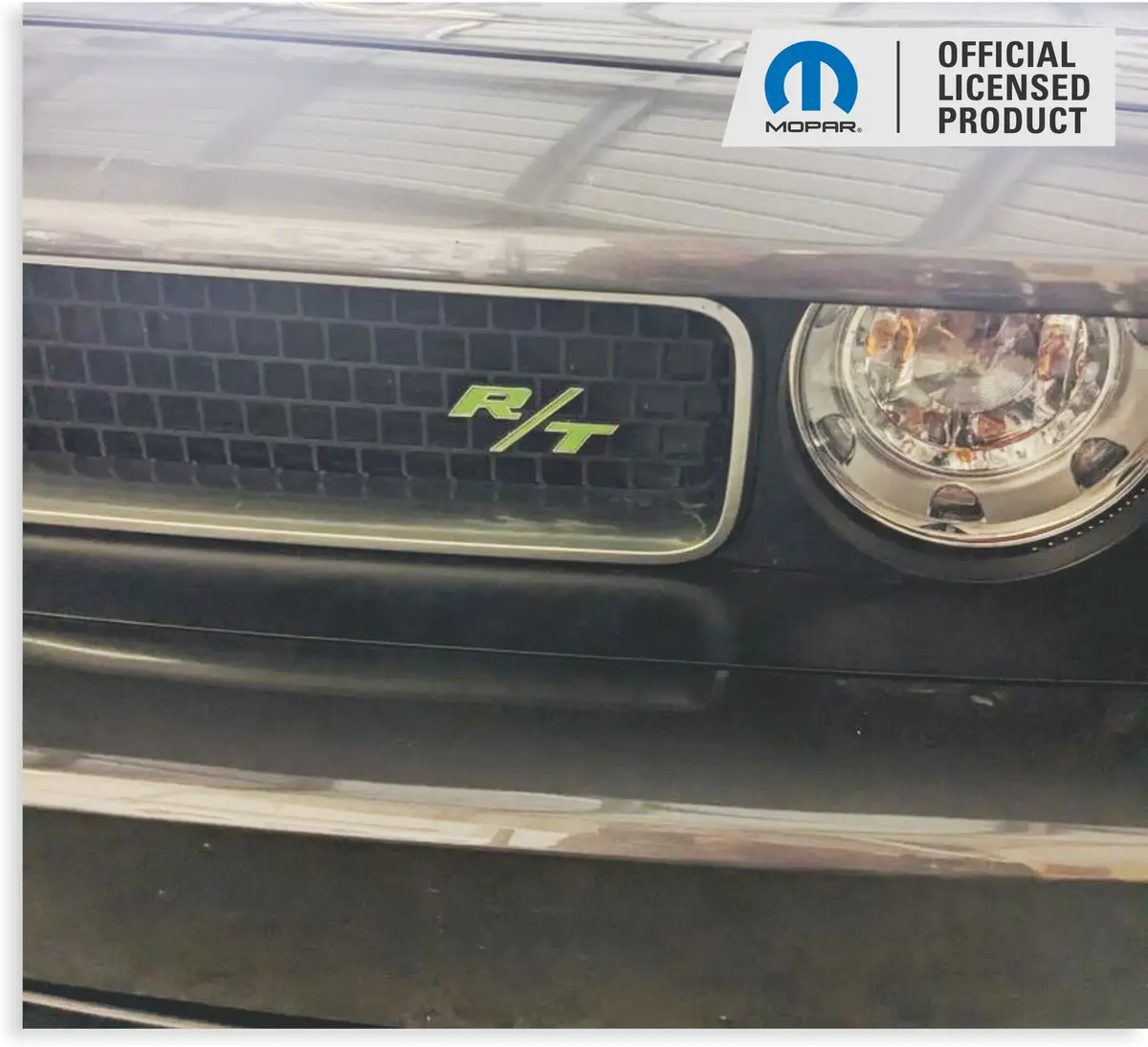R/T Grille Emblem Inlay Decal - 2009-2014 Challenger R/T 1