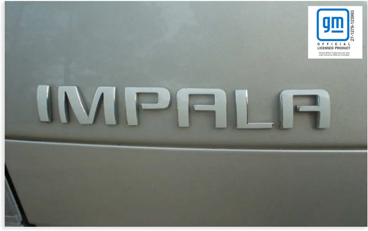 Impala Emblem Overlay Decal - 06-13 Impala 1