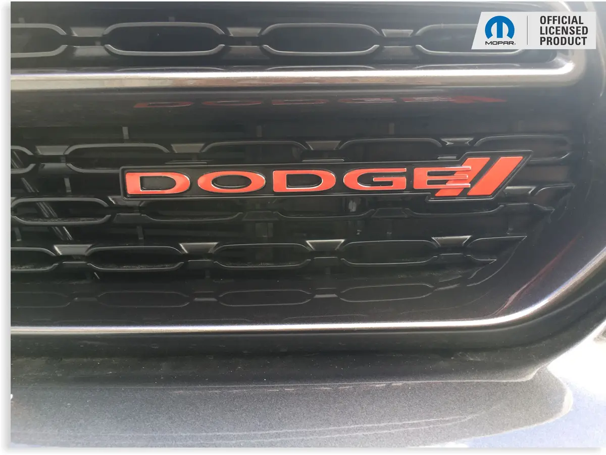Dodge Grille Emblem Overlay Decal - 13-25 Durango 1