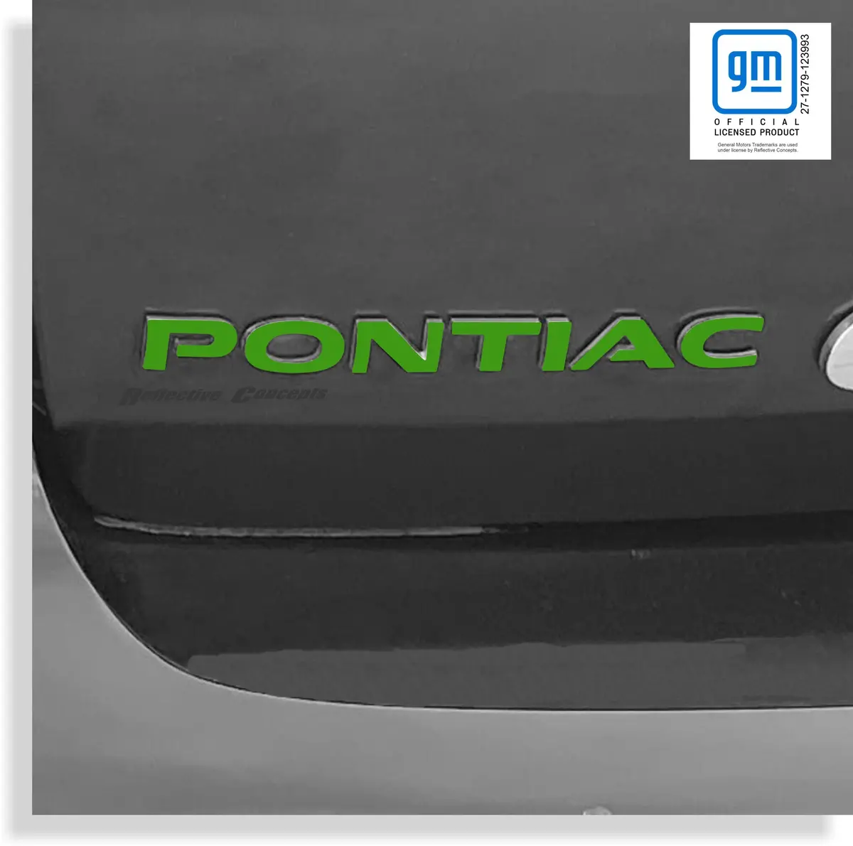 Pontiac Emblem Overlay Decal - Pontiac G5 1