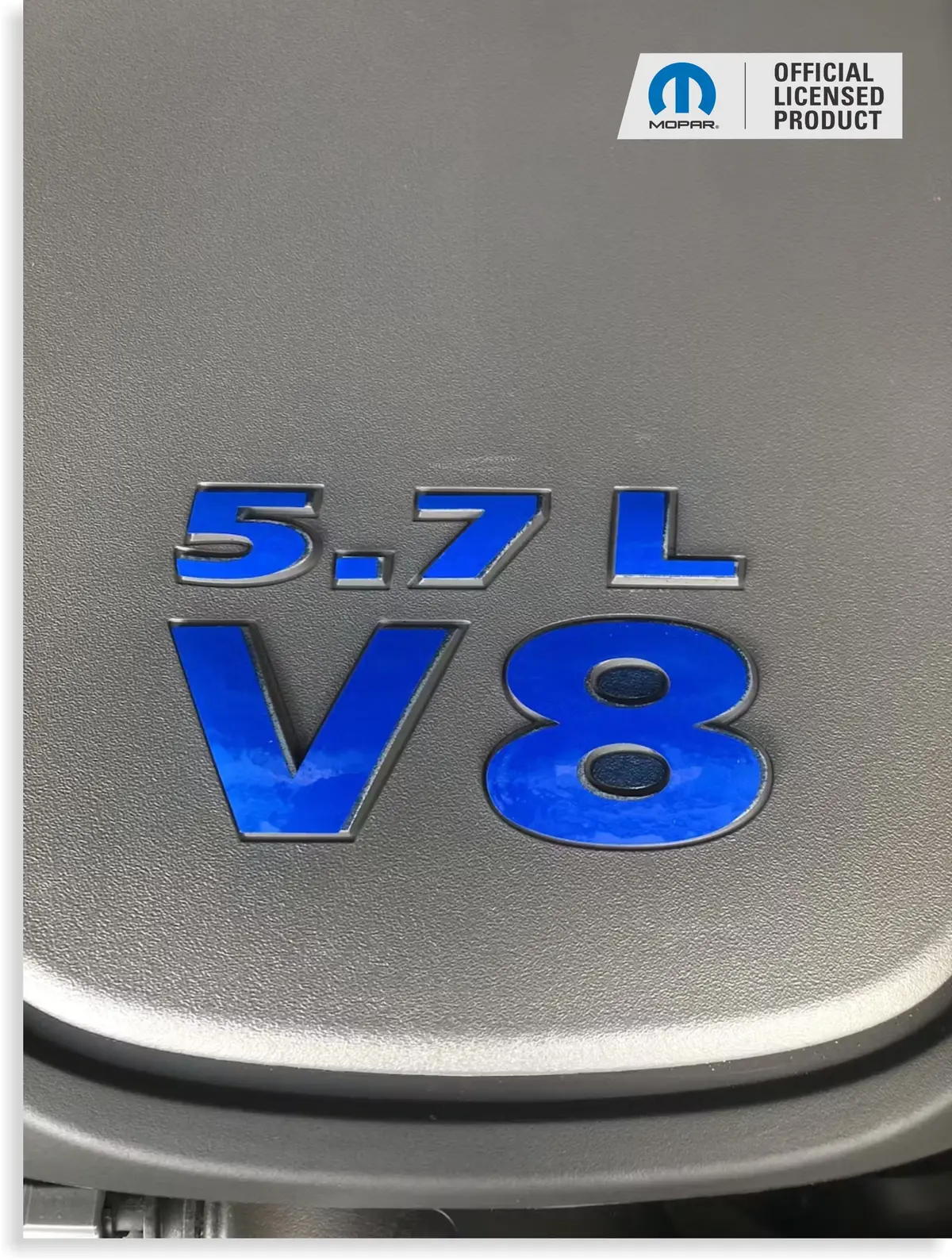 5.7L V8 Engine Cover Letter Overlays - Charger 1