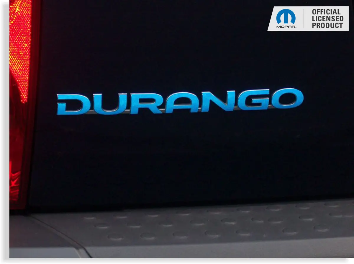 Durango Emblem Overlay Decal - 04-09 Durango 1