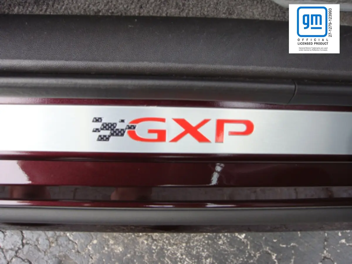 Gxp Door Sill Overlay Decals - 05-08 Grand Prix Gxp 1