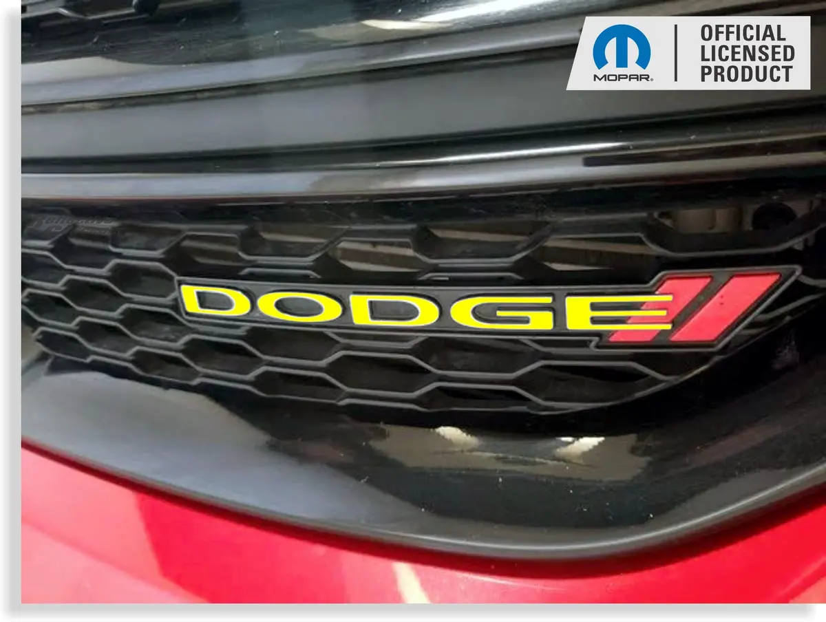 Dodge Grille Emblem Overlay Decal -  Journey 1