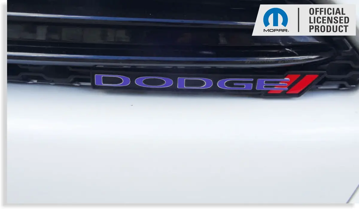 Dodge Grille Emblem Overlay Decal - 13-16 Dart 1