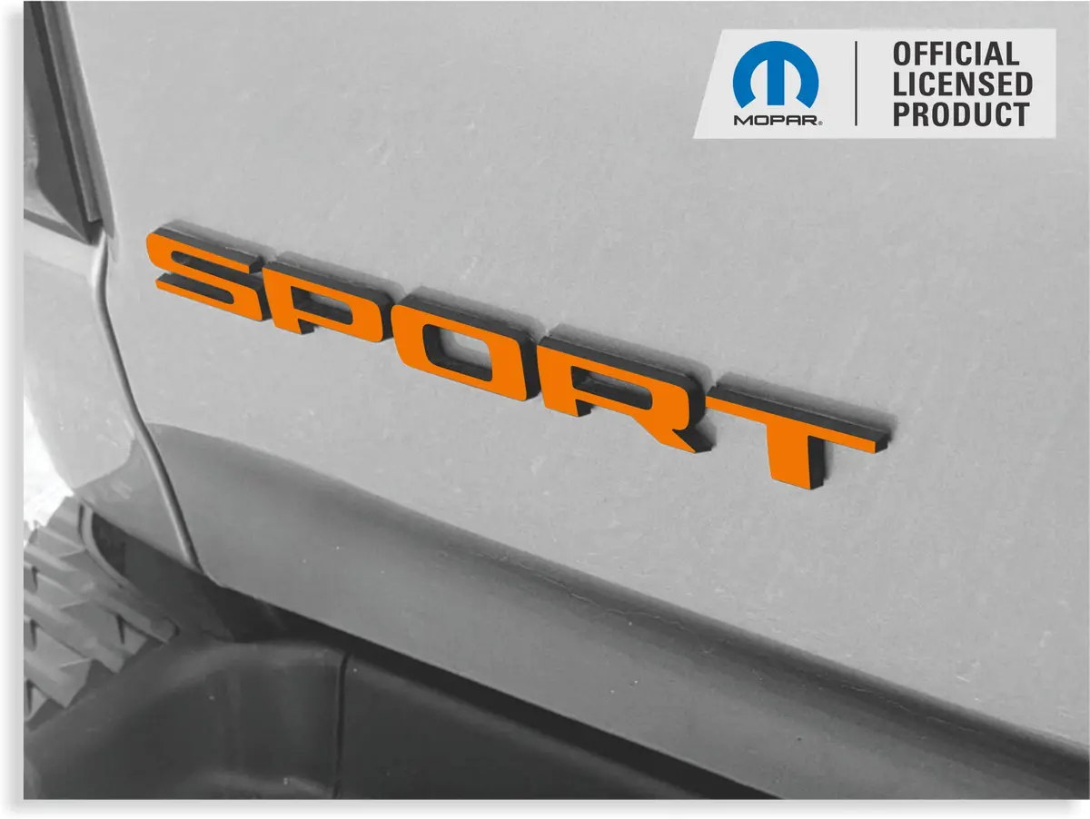 Sport Overlay Decal - 2019-2024 Ram Sport 1