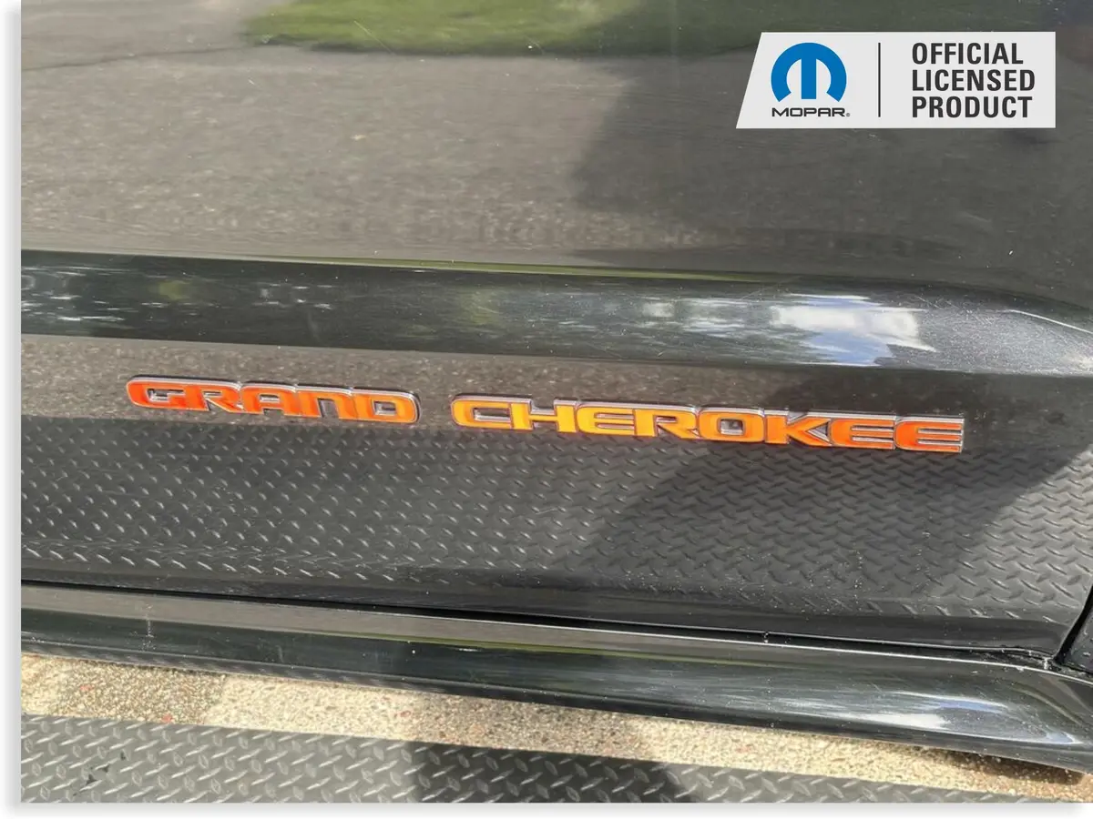 Grand Cherokee Door Emblem Overlay Decal Set - 2017-2022 Grand Cherokee Wk2 1