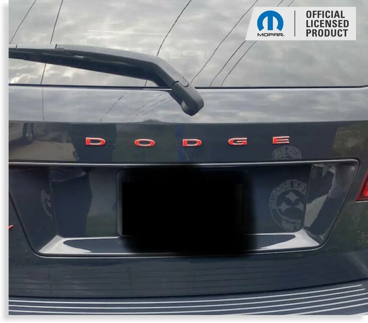 Dodge Rear  Lettering Emblem Overlay Decal - Journey 1