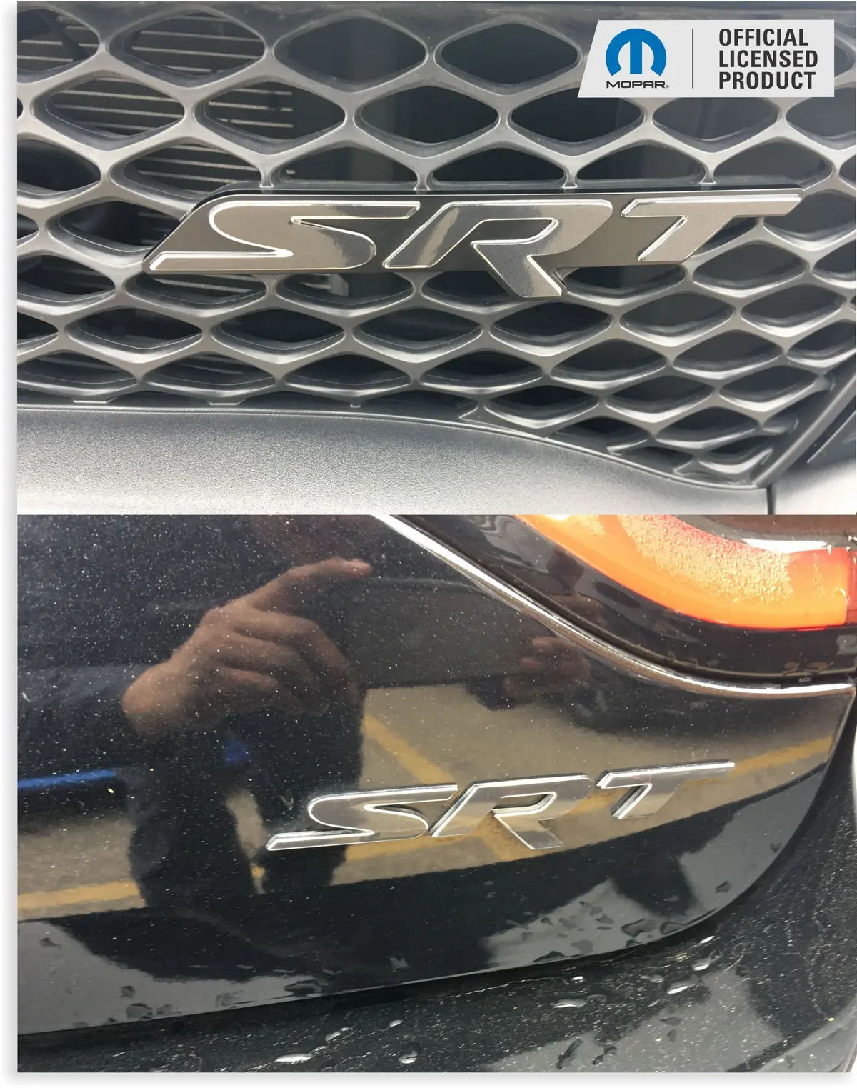 Srt Emblem Overlay Decals - 2015-2018 Charger Srt 392 1