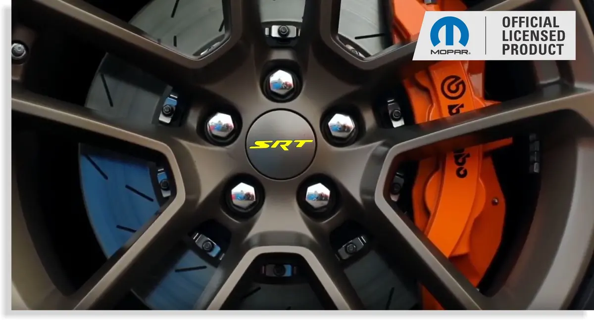 Srt Center Cap Overlay Decals For Grand Cherokee Srt 1