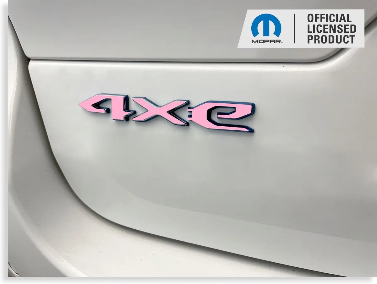 4Xe Liftgate Emblem Overlay Decal  - 2022-2025 Grand Cherokee 4Xe 1