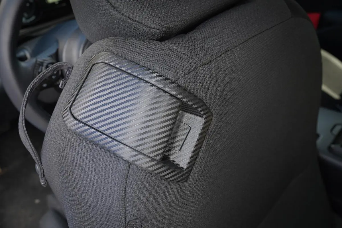 Rear Seat Access 3D Carbon Overlays (Left / Right Pair) - 2022+ Brz / Gr86 1