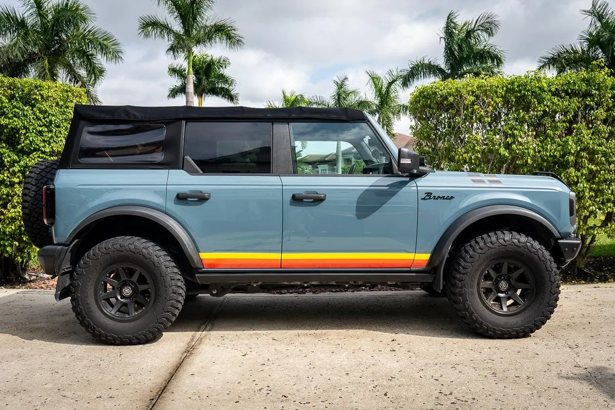 Retro Vintage Lower Door Protection - 2021+ Bronco 4
