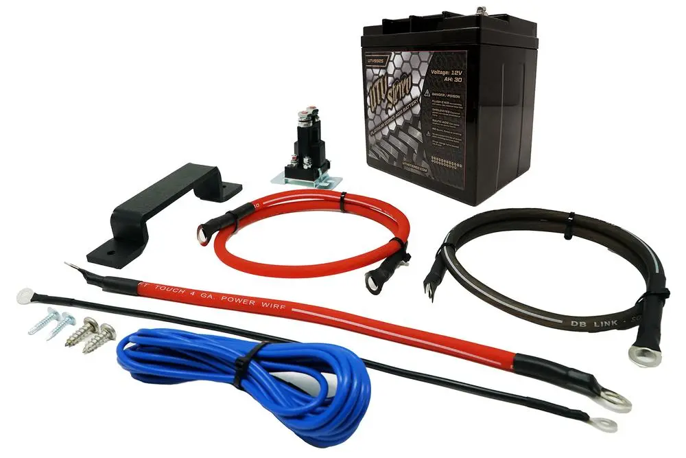 Polaris Rzr 2Nd Battery Kit 1