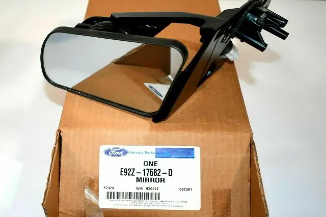 New Ford Probe Black Drivers Side Power Rear View Mirror E92z-17682-D 1