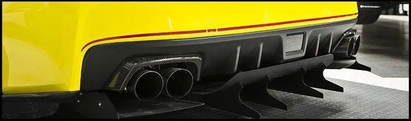 S207 Jdm Style Rear Bumper Pinstripe Fits 2015-2021 Wrx / Sti 1