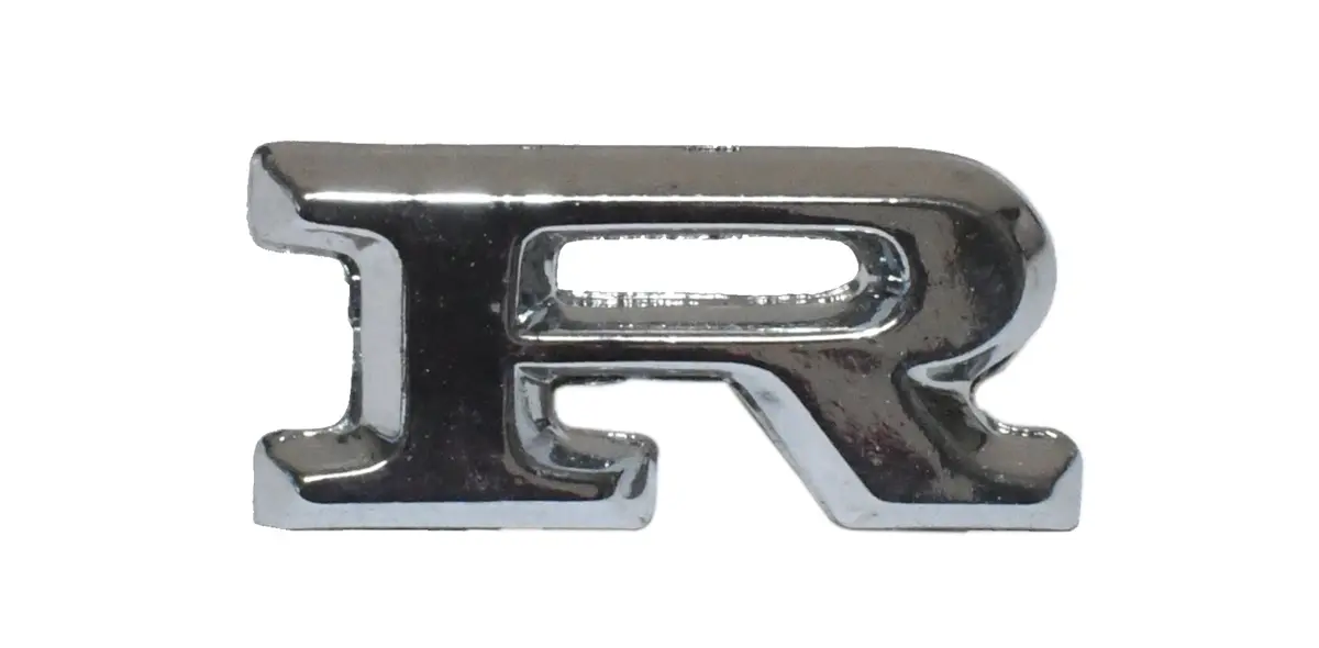 New Hood Letter "R" For 1967-1968 Mustang Correct Restoration Part C7az-16606-C 1