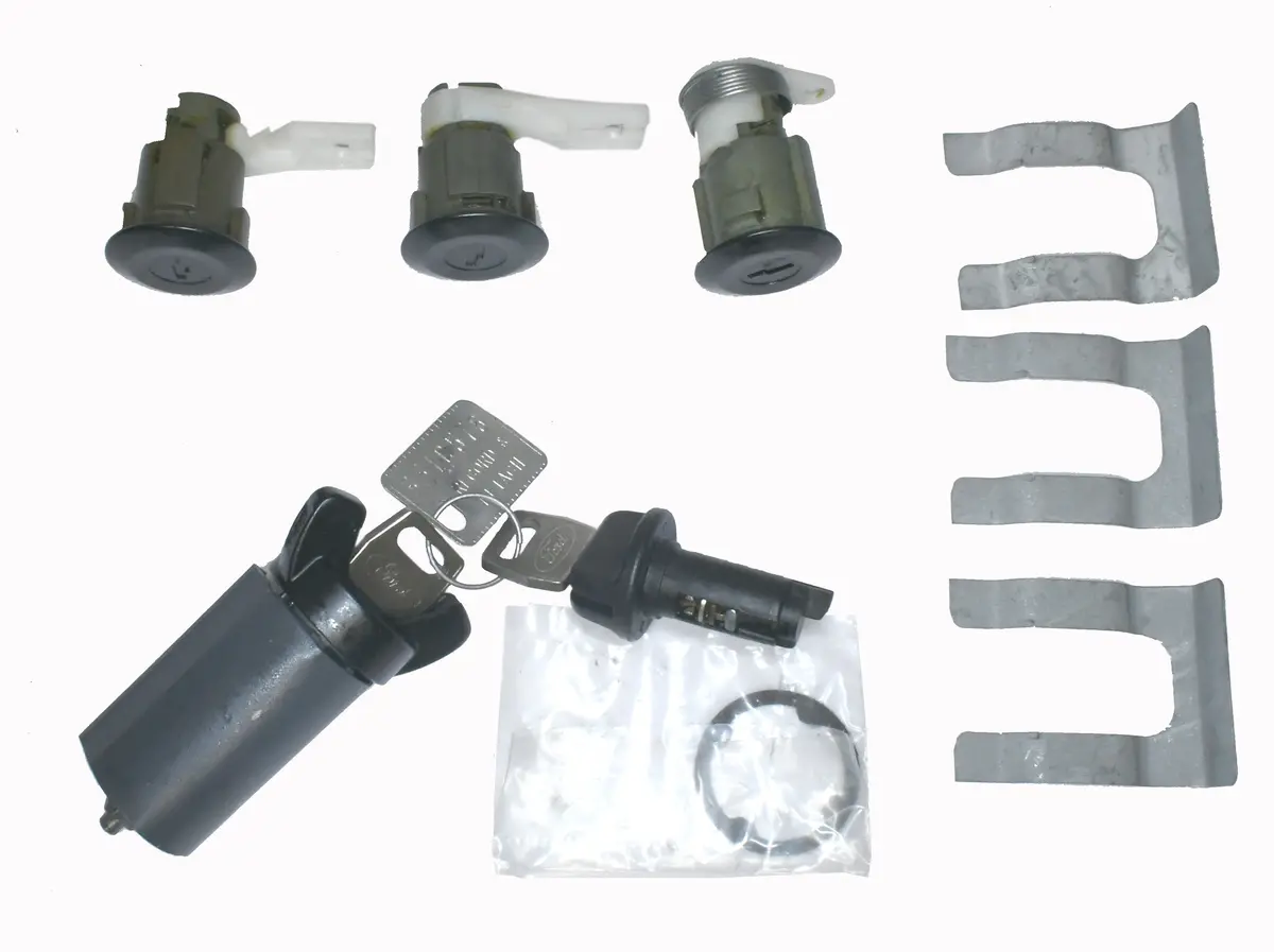 New Complete Lock Set For 1988-1990 Escort Tracer E8fz-7422050-B 1