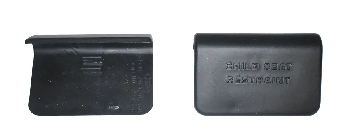 New Pair (2) Child Seat Mount Covers For 1986-1991 Taurus Sable E6dz-74616B00-A 1
