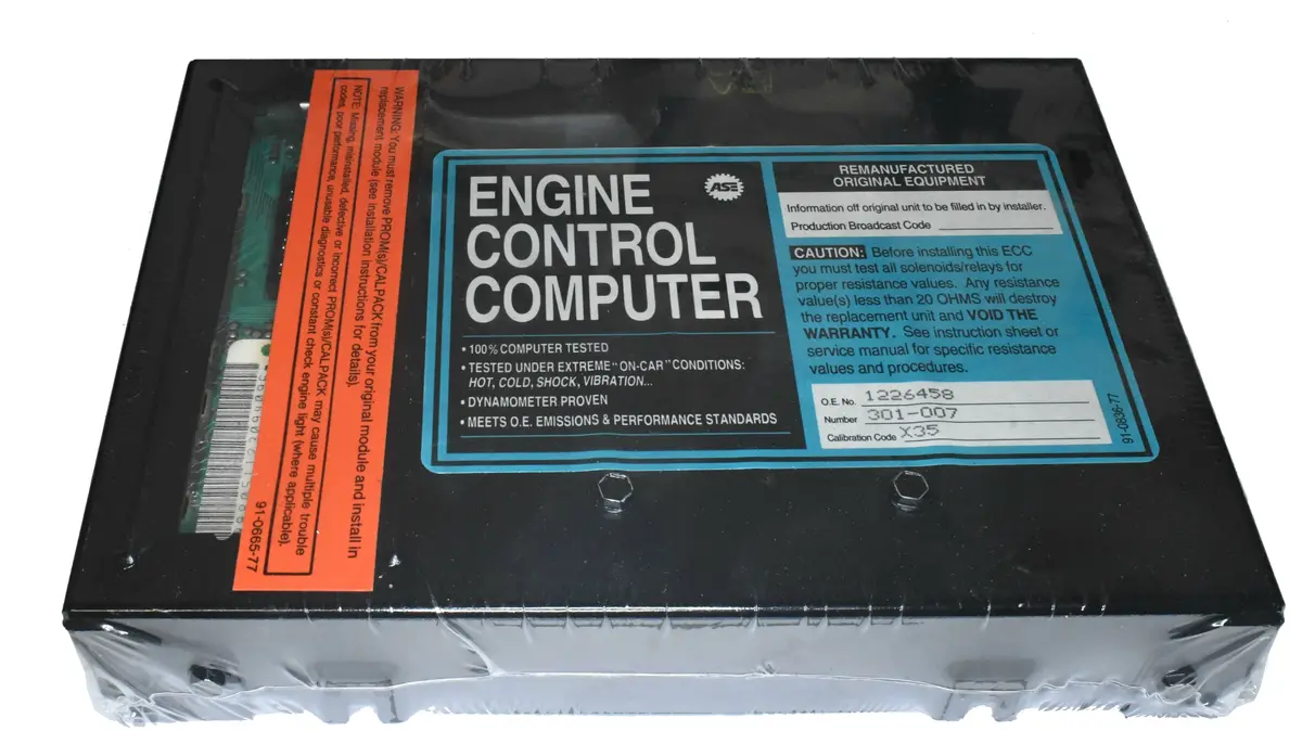 Ecu For 1984 Skyhawk Cimarron Cavalier Firenza W/ 2.0L Engine 301-007 1