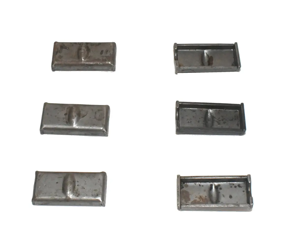 Set Of 6 1St-2Nd Gear Synchronizer Hub Sliders For Ford Toploader C4az-7A044-B 1