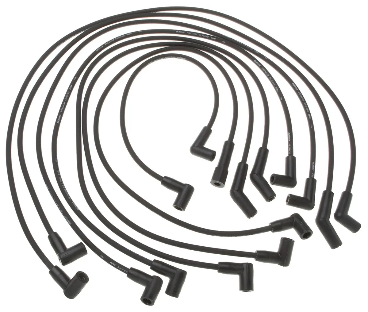 New Spark Plug Wire Set For 1979-1982 Gm Cars, Trucks & Vans W/V8 Engine 908T 1