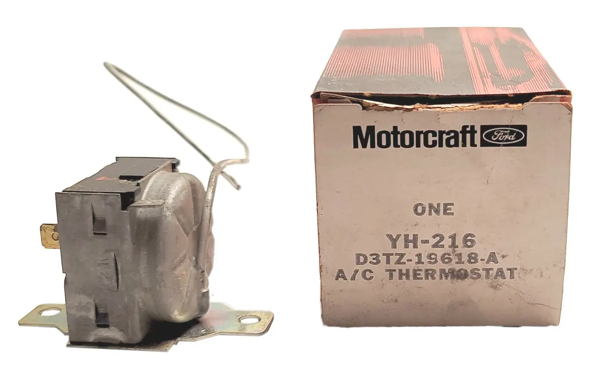 New A/C Thermostat W/ 16" Capillary Probe For 1971-1988 Ford Mercury D3tz-19618-A Yh-216 1
