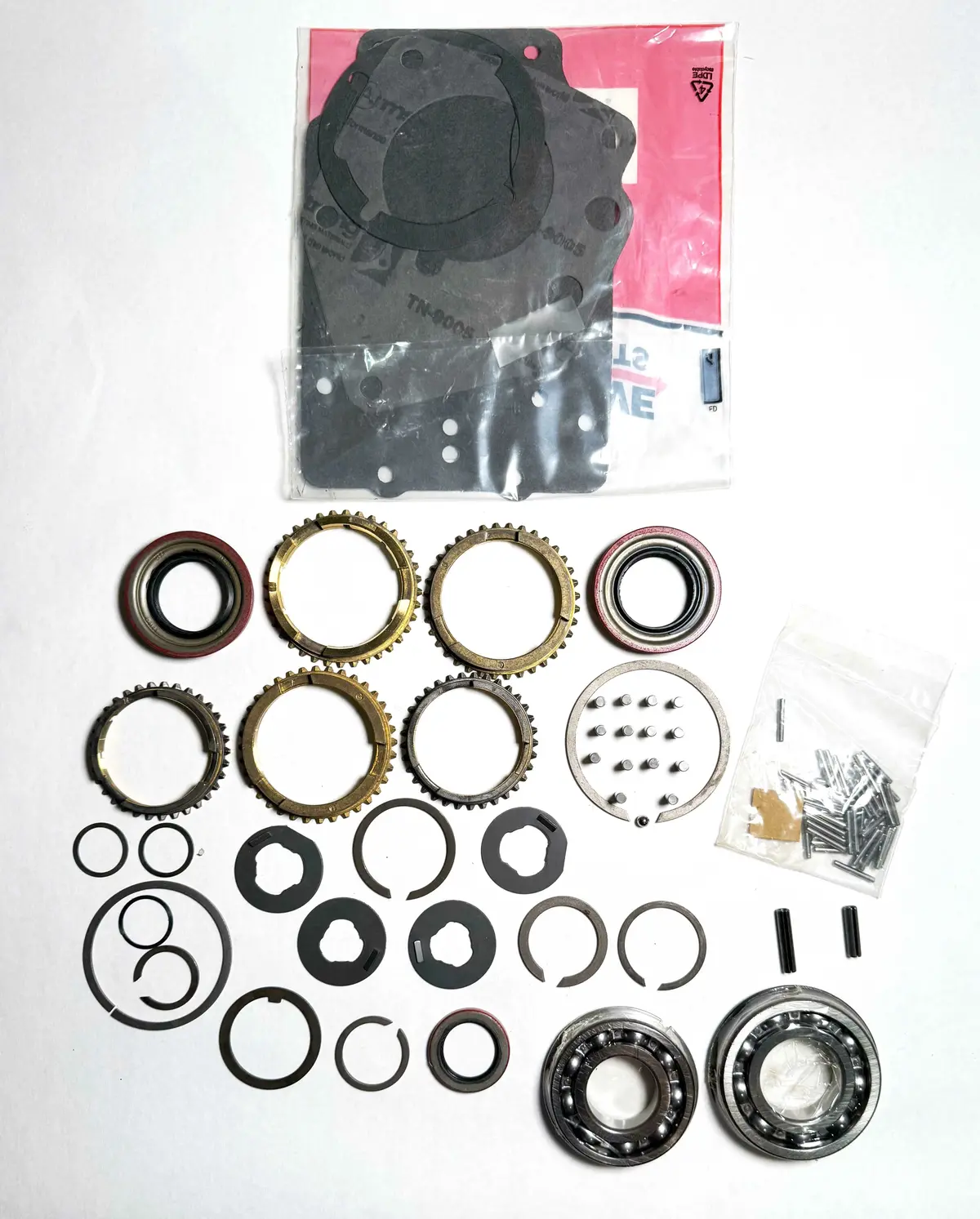 New Transmission Rebuild Kit For Ford/Gm W/Tremec Transmission 3 Rings Large 1