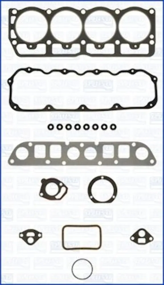 Ajusa Cylinder Head Gasket Set Compatible With 1984-1986 Jeep Cherokee Or Wagoneer With 2.5L 2464Cc Engine 1