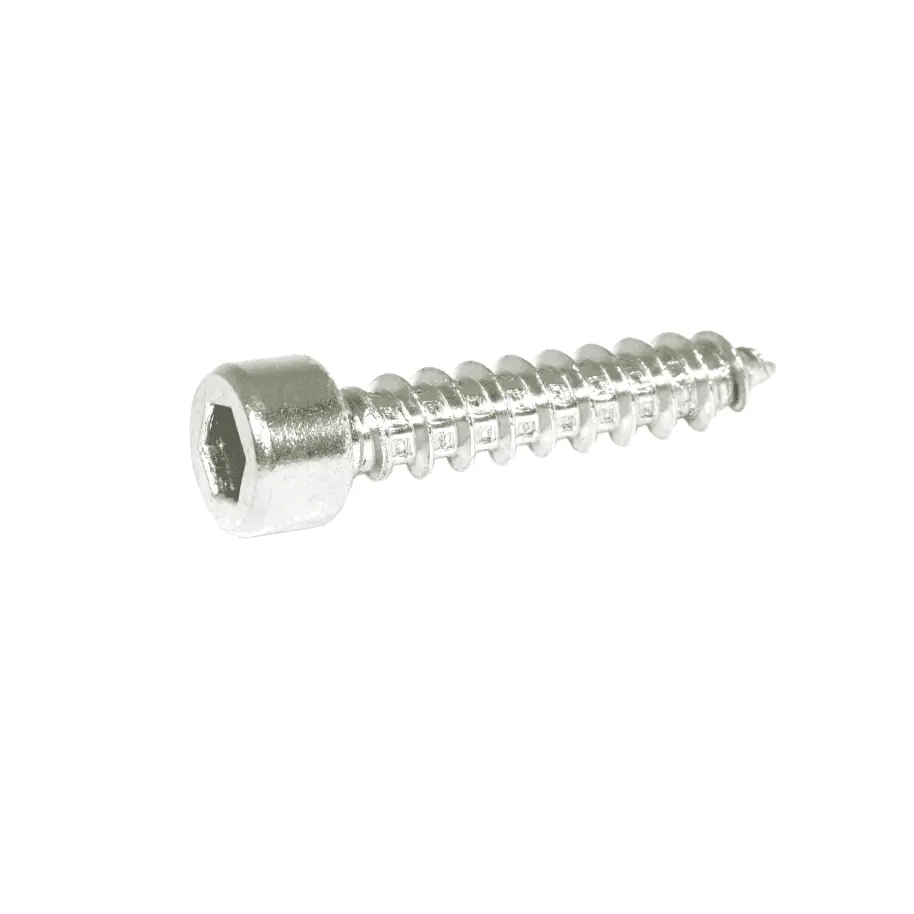 Zspec M5x25mm Coarse Socket-Head Socket Cap Shsc Fasteners, Stainless, 10-Pack 1