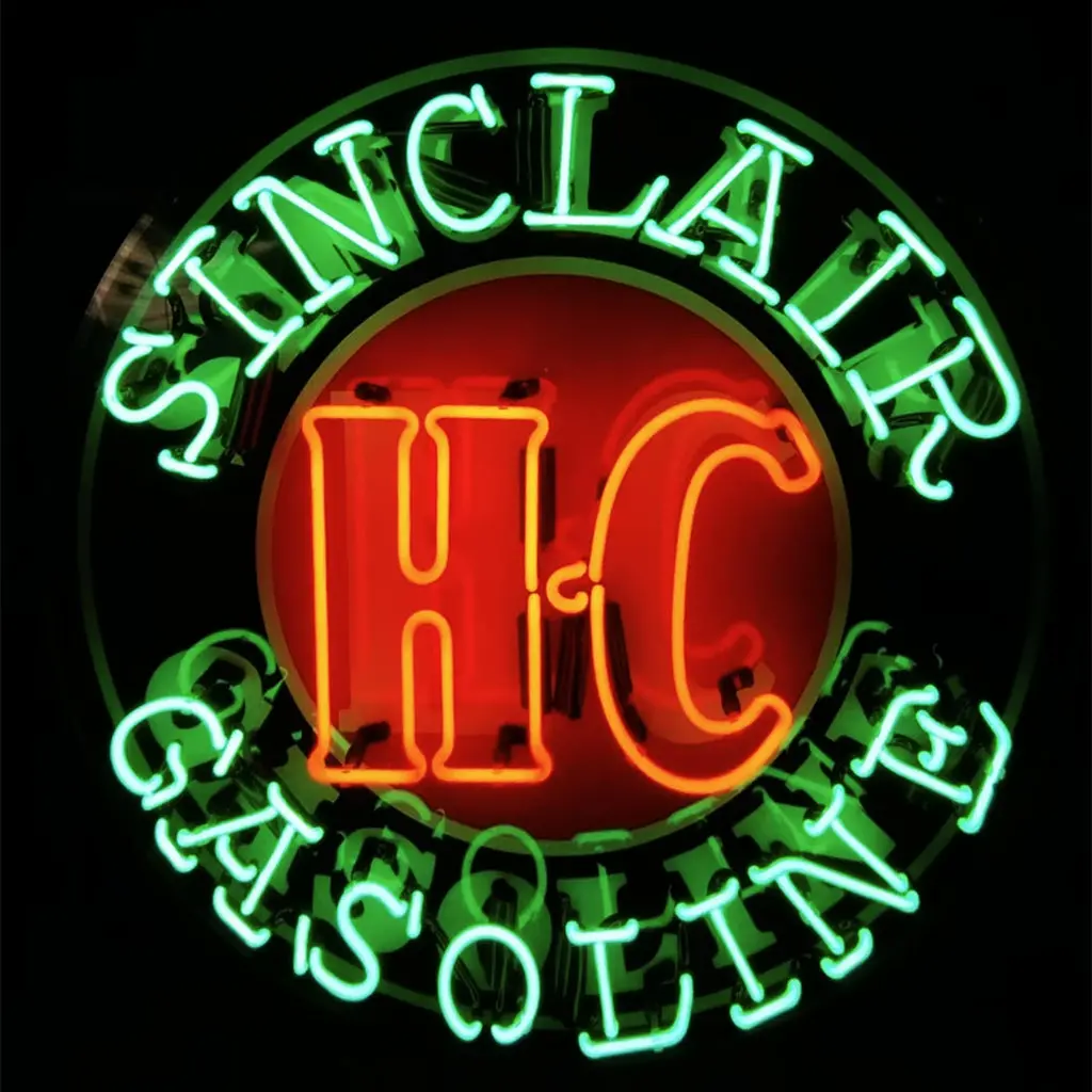 Sinclair Hc Gasoline Neon Signs Light 1