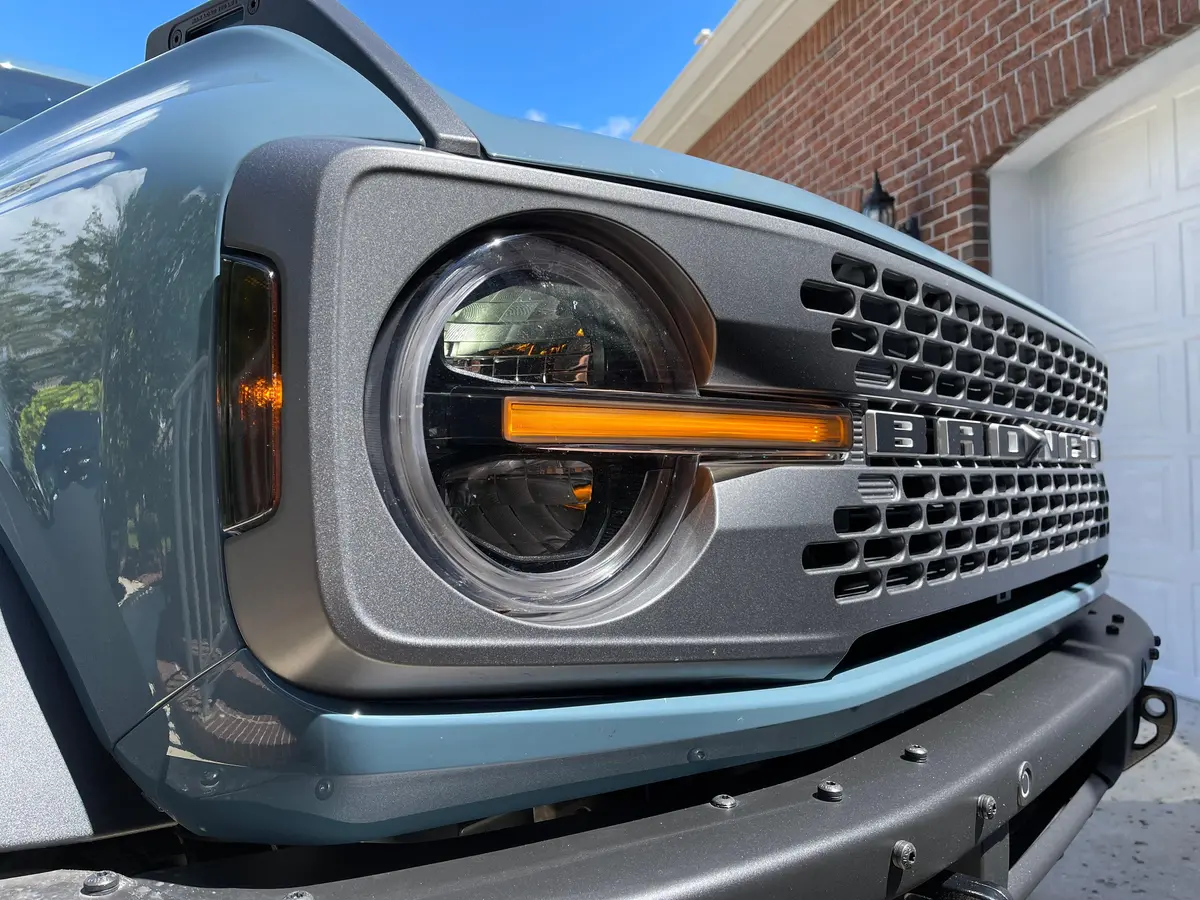 Smoked Sidemarker Overlays (Front Only) - 2021+ Bronco (All) 1