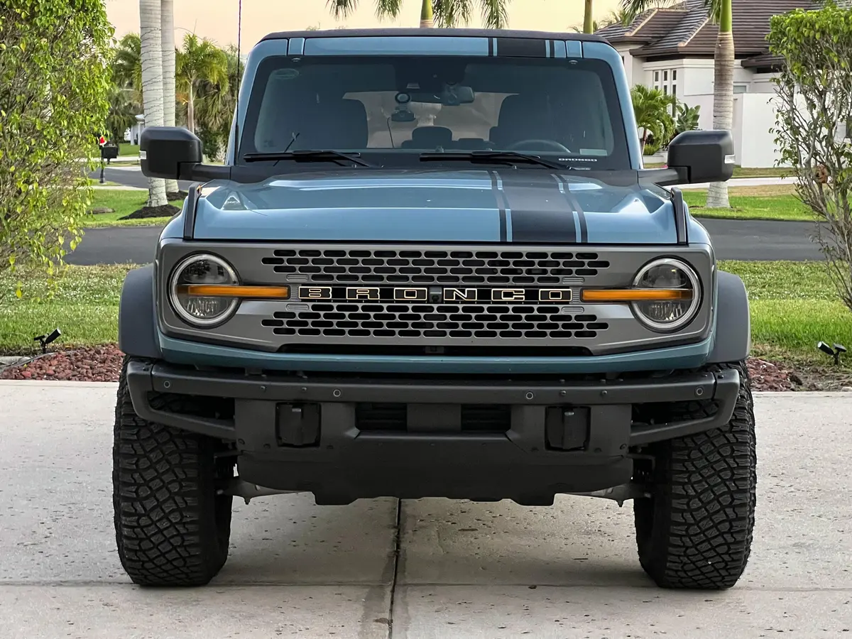 Smoked Signature Drl Bar Overlays - 2021+ Bronco (Signature Headlights) 8