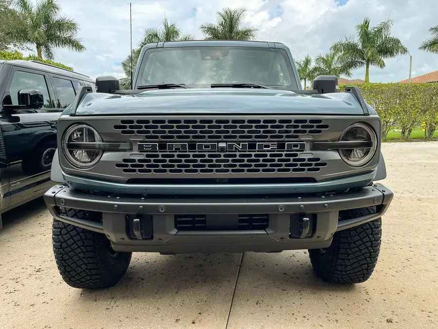 Smoked Signature Drl Bar Overlays - 2021+ Bronco (Signature Headlights) 4