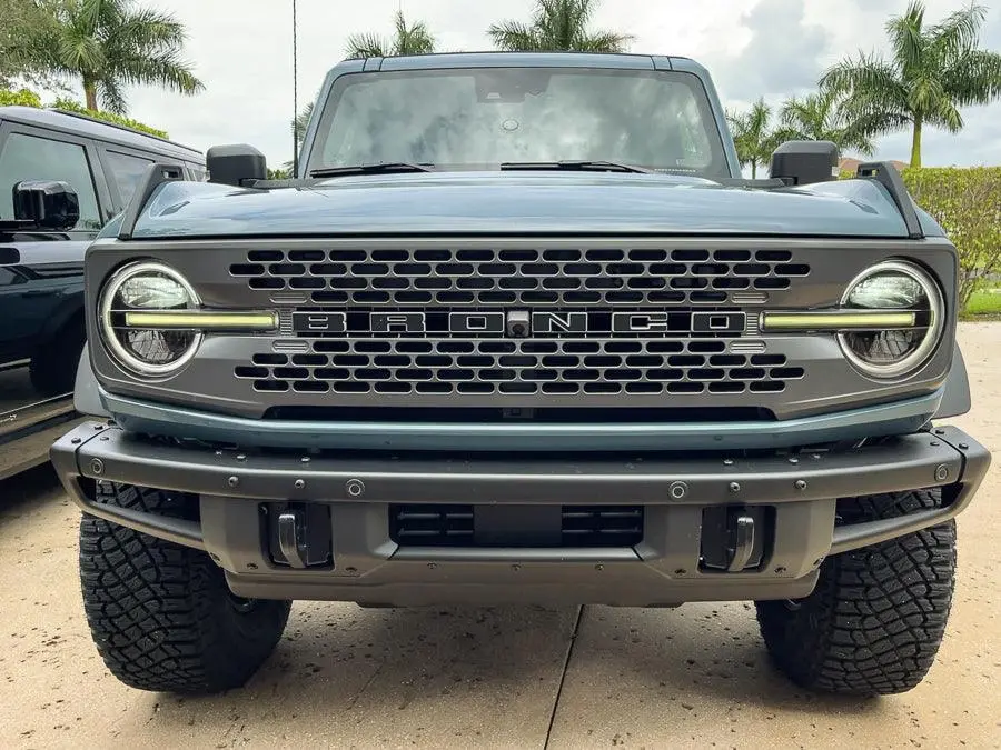 Smoked Signature Drl Bar Overlays - 2021+ Bronco (Signature Headlights) 6