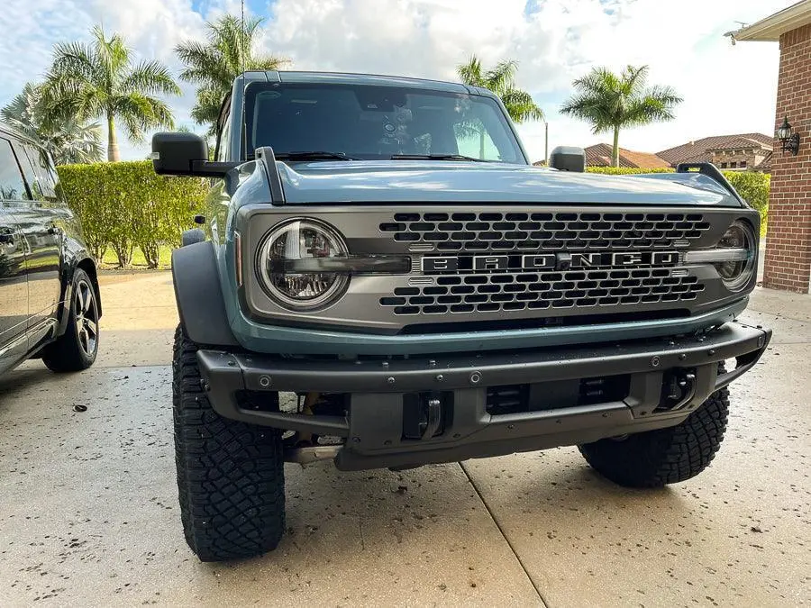 Smoked Signature Drl Bar Overlays - 2021+ Bronco (Signature Headlights) 8