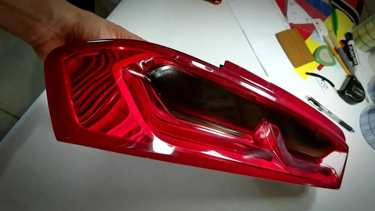 Smoked Tail Light Overlays - 2016-2018 Chevrolet Camaro 1