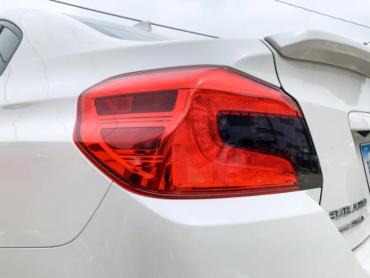 Special Edition Dark Smoke Honeycomb Tail Light Overlays - 2015-2021 Wrx / Sti 1