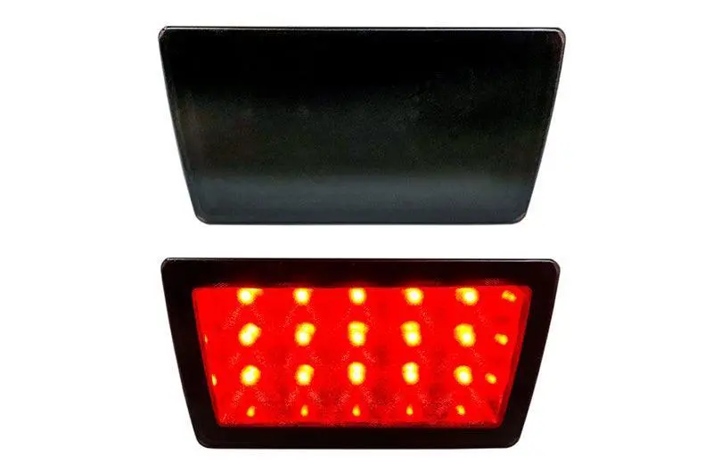 Special Edition Dark Smoke Stealth F1 / Rear Fog Light Overlay Fits 2015-2022 Subaru Wrx / Sti 1