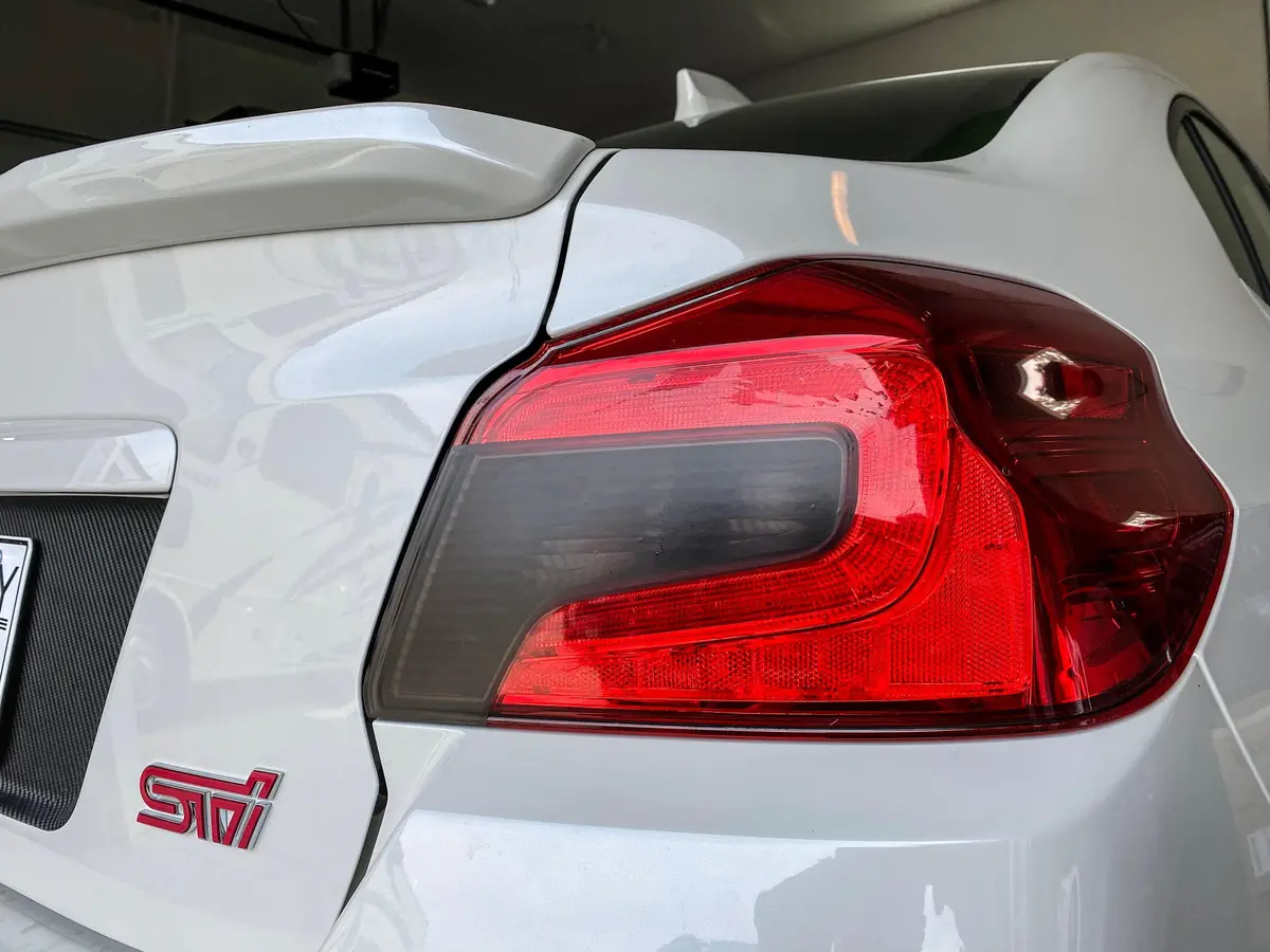 Special Edition Dark Smoke Stealth Tail Light Overlays - 2015+ Wrx / Sti 1