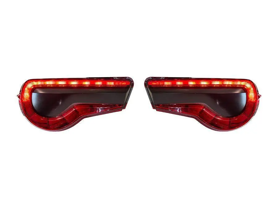 Special Edition Dark Smoke Stealth Tail Light Overlays - 2017-2021 Toyota 86 / Subaru Brz 1