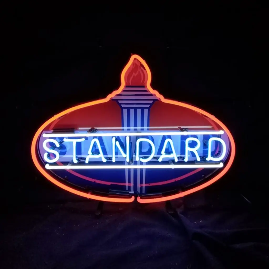 Standard Gasoline Torch Neon Signs Light 1