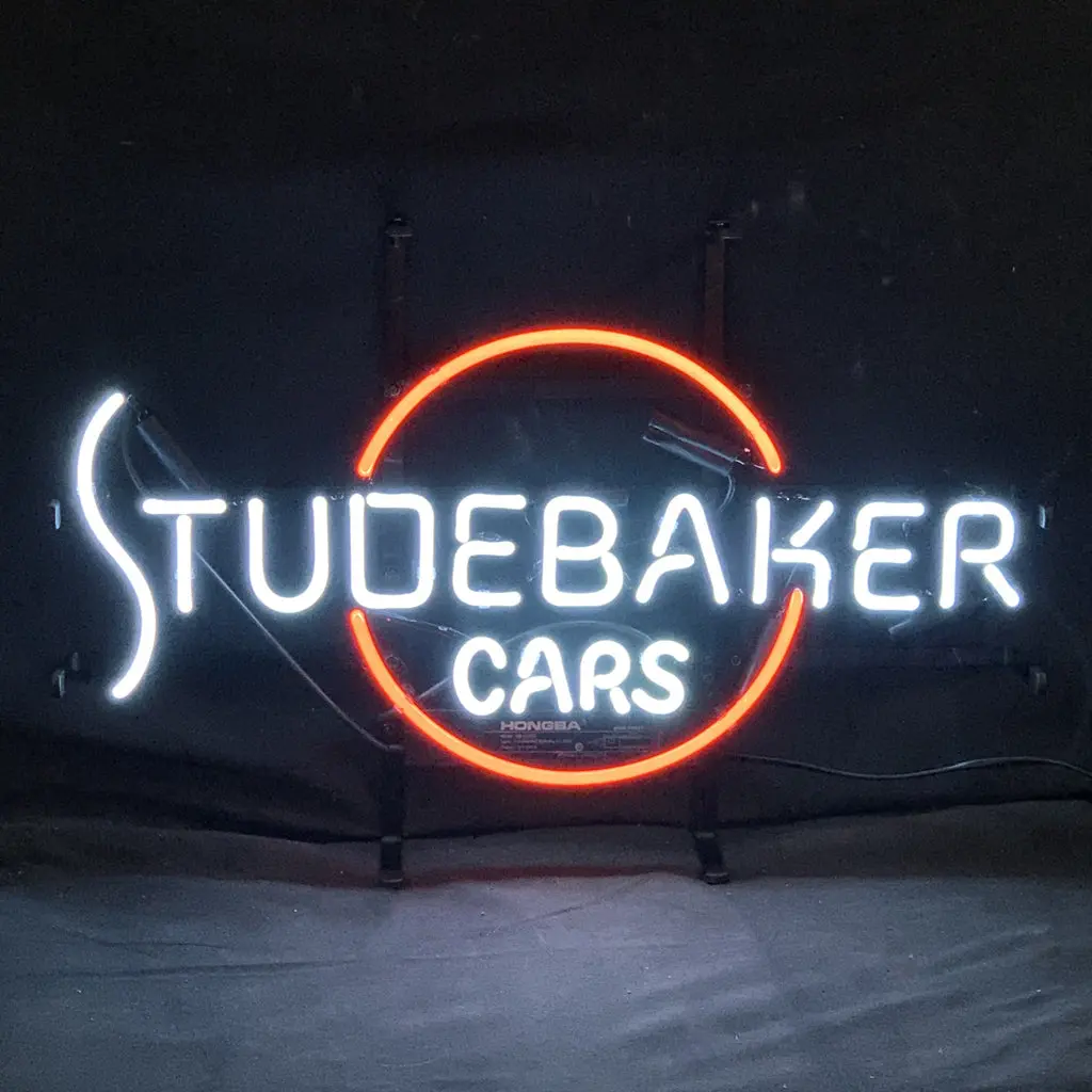 Studebaker Cars Auto Neon Sign Light 1