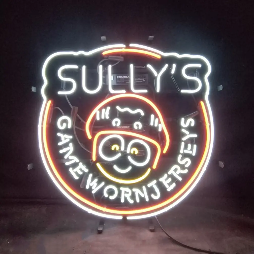 Sully's Game Worn Jerseys Neon Signs 1