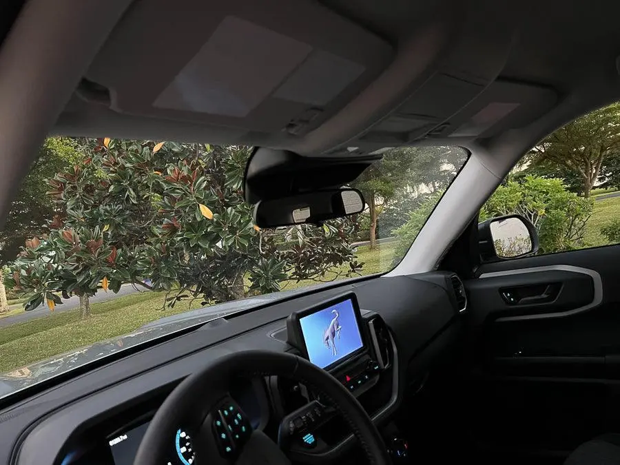 Sun Visor Warning Overlays - 2021+ Bronco Sport 1