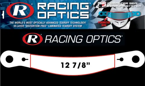 Bell | Se07 Tearoffs Racing Optics X Stack (10) 2Mil Perimeter Seal 1
