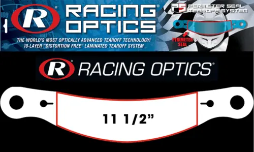 Bell | Se03/Se05 Tearoffs Racing Optics X Stack (10) 2Mil Perimeter Seal 1