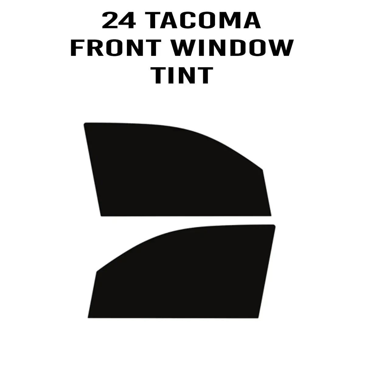 Diy Window Tint Kit - 2024+ Tacoma Double Cab 6